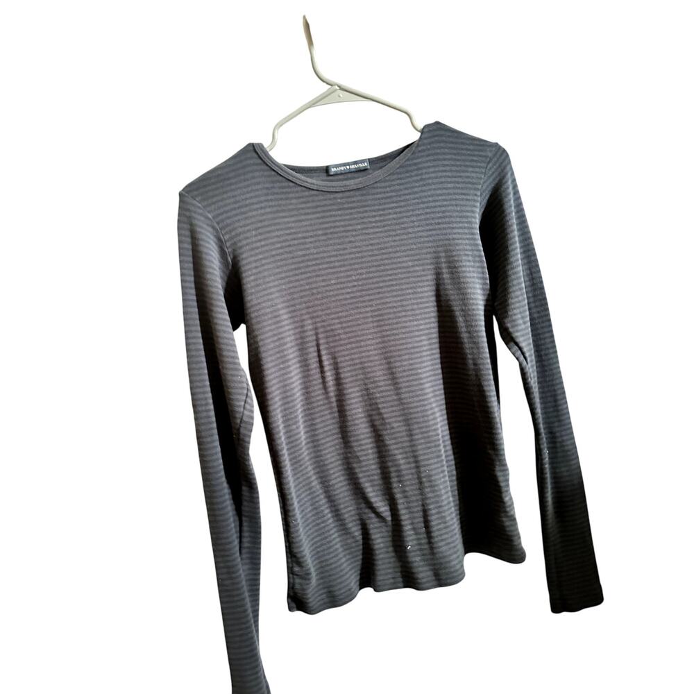 Brandy Melville Striped Long Sleeve Top - Y2K Style